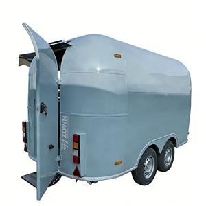 Street Hot Dog Food Cart Mobile BBQ <b>Trailer</b> Fully Equipped for Fast Food Business - Product Image 1