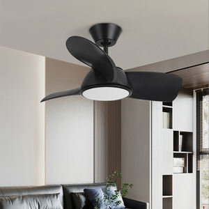 นอร์ดิกพัดลมเพดานหรี่แสงได้6สปีดมอเตอร์ไฟฟ้ากระแสสลับสำหรับห้องนั่งเล่นและร้านอาหารที่ทันสมัย - Product Image 4