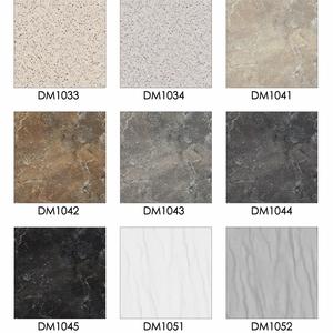 Jinyi impermeable antiarañazos patrón de piedra de mármol grano PVC vinilo autoadhesivo Peel and Stick baño cocina pared azulejo - Product Image 3