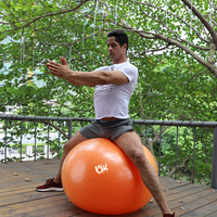 Chine Fournisseur Fabricants 95 cm Yoga Ballon D'exercice Ovale Chaise