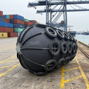 Parafango Pneumatico Marino Approvato BV CCS, Cilindrico in Gomma Spessa 0.5-4.5m Nero per Navi, Porti e Banchine - Ordine all'Ingrosso - Product Image 5