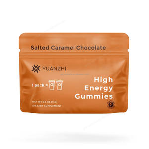 Высокоэнергетические мармелад с соленым карамельным шоколадом и 200 мг кофеина, травяные ноотропы, добавки с витаминами B - Product Image 2