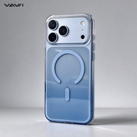 Coque de téléphone VAWI B570 teinte dégradée pour iPhone 17 18 Pro et Pro Max, avec cadre de caméra surélevé de 2,9 mm, 2500Gs PC TPU, Fourniture B2B Export