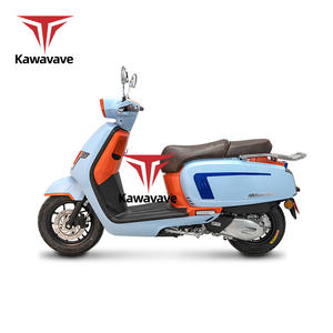 Scooter à essence rétro Kawavave 125cc, cyclomoteur classique <span class=keywords><strong>vintage</strong></span> au design moderne, moto homologuée pour la route et économe en carburant - Product Image 3