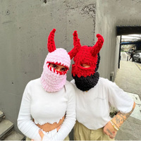 Masque de tête drôle et sexy pour adultes, bonnet de ski d'hiver en acrylique pour les scènes quotidiennes et de pêche