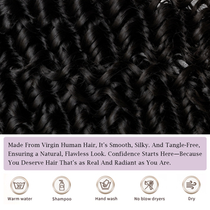 8‑30 Inch Soft Bouncy Natural Wave Virgin Remy <b>Human</b> Hair Bundles 100% Unprocessed Weft Weave Texture Extensions For Black Women - Product Image 2