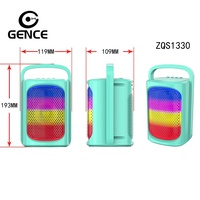 Enceintes de maison GENCE 8 Kardon Tower avec éclairage LED RGB, batterie intégrée, lecteur CD 3, portables