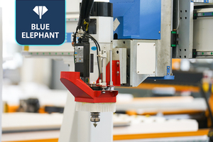 Nuovo lancio del prodotto 1325 ATC 4 assi pannello mobili taglio, punzonatura e stoettatrice per la realizzazione di maniglie per armadi - Product Image 5