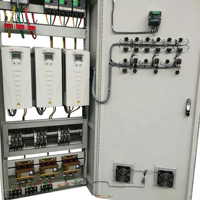 Armoire de distribution électrique triphasée 4 fils ZHUOLI XL-21 pour transmission d'énergie électrique, boîtier IP3X, verrouillage hybride, 220-400V