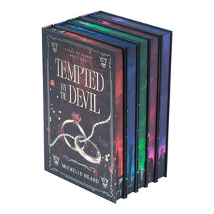Impresión de Novelas de Mafia de Romance Oscuro con Encuadernación Personalizada, Bordes Pintados, Sección de Bordes Multicolor, Cosido, Edición Especial, Fabricante - Product Image 1