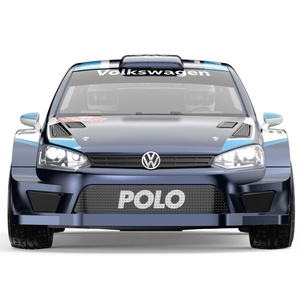 <strong>MJX</strong> Hyper GO 7304 1/7 Scale Polo R WRC 4WD RC Rally Car 4S Brushless Motor 60km/H Official Licensed for Drifting Fans and Adults - Product Image 3