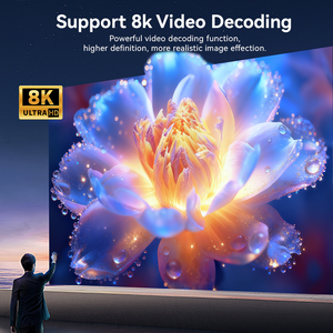 200 ANSI Lumens Android 14 Portable Home Theater with BT5.2 and Dual Band Wi-Fi6 Turn 1 Mini Projector - Product Image 4