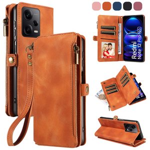 Nouvel étui en cuir PU à rabat pour <span class=keywords><strong>Xiaomi</strong></span> 13 fermeture éclair portefeuille fente pour carte étui de téléphone pour <span class=keywords><strong>Xiaomi</strong></span> 13 12 Ultra <span class=keywords><strong>Pro</strong></span> Lite/Note 12 12T 11 <span class=keywords><strong>Pro</strong></span> <span class=keywords><strong>5G</strong></span> - Product Image 1