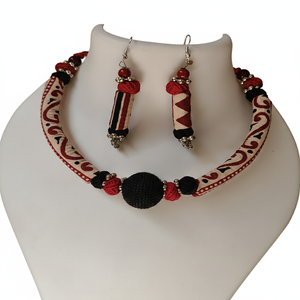 Women's Vintage Wedding <b>Necklace</b> New Trending Fashion Jewelry Featuring Pearl <b>Chains</b> Cotton Fabric - Product Image 5