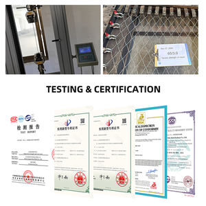 Hellingbeschermingsnet systeem kettingscherm gaashekwerk hoogwaardig treksterk netwerk voor bescherming tegen rotswallen en het opvangen van bergafvallende materialen - Product Image 6