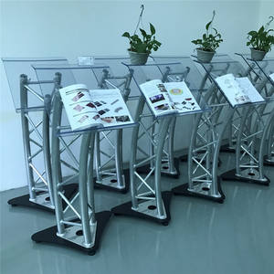 Podio de baile de aluminio para <span class=keywords><strong>Bar</strong></span>, 50kg, diseños de púlpit para Iglesia - Product Image 5