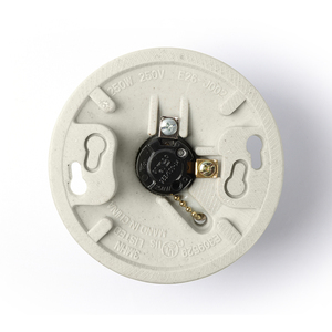 AOTA E26 בורג מחזיק מנורה קרמי סִגְנוֹן 250V אחריות לשנה אחת לשימוש פנימי/חיצוני - Product Image 3