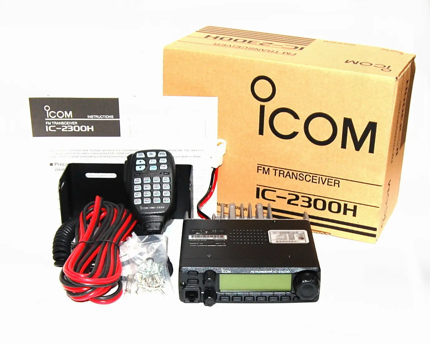 NEW IC-2300H VHF 65W EXP TX/RX 136-174 vhf Transceiver Mobile Radio