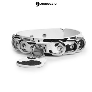 Collar choker con estampado de vaca, anillo de cuello erótico SM, anillo de cuello estilo sirvienta sexy con diseño de animal lindo - Product Image 5