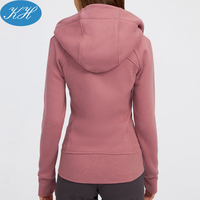 Veste de sport pour femme, sweat à capuche doublé en molleton, de haute qualité, fermeture éclair, avec poches, offre spéciale, hiver