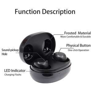 เครื่องช่วยฟังดิจิตอลขนาดเล็กแบบชาร์จได้ สีดำขาว สำหรับผู้มีปัญหาทางการได้ยิน แบบใส่ในหู (ITE/CIC) 16 ช่องสัญญาณ สำหรับขายส่ง - Product Image 6