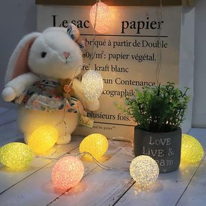 Pâques Pastel Lumières <span class=keywords><strong>Oeuf</strong></span> Décorations <span class=keywords><strong>De</strong></span> Pâques 10 LED Guirlandes lumineuses avec des guirlandes lumineuses à piles pour la décoration <span class=keywords><strong>de</strong></span> festival à la maison - Product Image 2