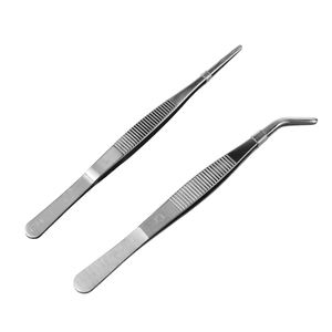 <span class=keywords><strong>Pinzas</strong></span> <span class=keywords><strong>de</strong></span> Punta Fina <span class=keywords><strong>de</strong></span> Alta Calidad para <span class=keywords><strong>Laboratorio</strong></span>, Rectas y Curvas, <span class=keywords><strong>de</strong></span> Acero Inoxidable Plateado - Product Image 1