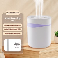 Grande Capacité Nano Humidificateur Haute Brume Sortie Silencieux En Plastique Purificateur D'air pour La Maison Bébé Chambre Télécommande YS