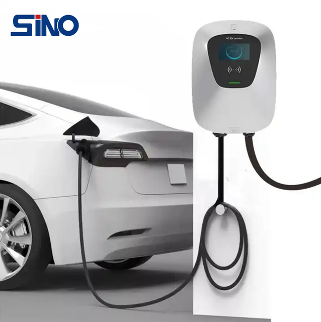 SINO Home Ac Electric Car Solar Smart Wallbox 11kw 22kw Level 2 Type 2 32a Dc Fast 7kw Ev Charger