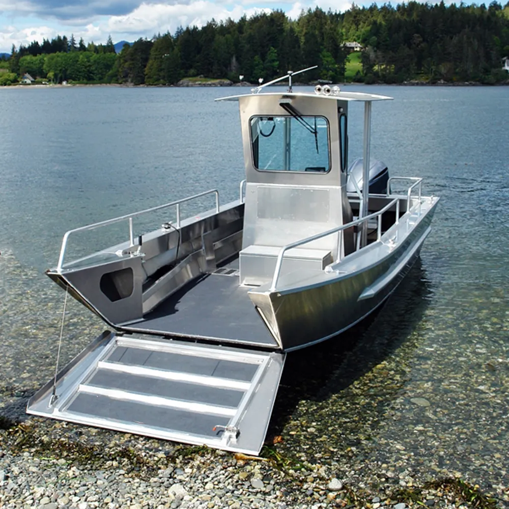 2022 Cheap Aluminum Fishing Boats High Speed Landing Craft as Cargo Boat Ship