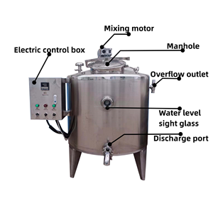 Venta caliente de fábrica de leche/yogur/planta de procesamiento de queso pasteurizador máquina de producción de leche para máquina de pasteurización de leche - Product Image 2