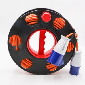 Cáp Mở Rộng Reel Schuko Ổ Cắm Điện Cáp Reel H05VV-F 50M GS NF S + Chứng Nhận - Product Image 4