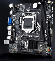 H61 Motherboard Desktop OEM baru mendukung Celeron/Pentium/Core LGA1155 prosesor 16GB Dual-Channel DDR3 mother board harga bagus