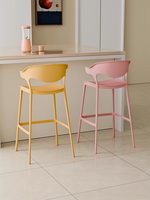 Chaise de bar de luxe légère, tabouret de bar commercial robuste pour la maison, la cuisine, le pub, le café, le restaurant, meubles d'intérieur