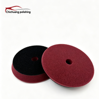 Disque éponge de polissage professionnel de 6 pouces pour polisseuse rotative, correction de la peinture