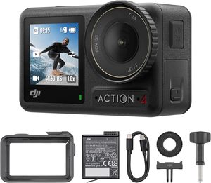 <span class=keywords><strong>Osmo</strong></span> Action <span class=keywords><strong>4</strong></span> <span class=keywords><strong>Combo</strong></span> Esencial, Cámara de Acción Sumergible 4K/120fps, Sensor CMOS, Apertura F/2.8, Impresionante Imagen en Condiciones de Poca Luz, Micro SD - Product Image 4
