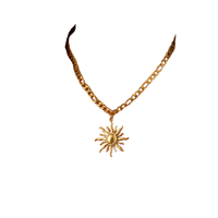 Collier Pendentif Soleil en Acier Inoxydable Gaovo Unisexe, Chaîne Serpent Géométrique Minimaliste, Luxe Léger Tendance pour Quotidien et Fêtes