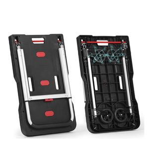 Camión de mano de plataforma de plástico de diseño multiusos de 330 libras, camión de mano plegable de cuatro ruedas de 150kg - Product Image 2