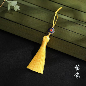 Bán Buôn 6Cm Ngắn Với Đính Cườm Lụa Tua Rìa Cho May Mặc Pha Trộn Màu Sắc Tùy Chỉnh Tua - Product Image 6