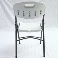 Chaises et tables pliantes blanches d'extérieur pour dîner et fête, 58*46*84, chaises de camping, chaises de patio, chaises pliantes pour mariage, événements
