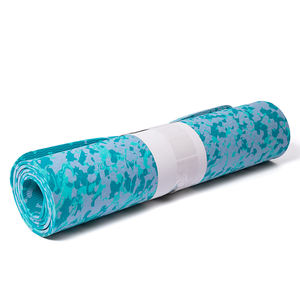 Sansd Usine Fabricant <span class=keywords><strong>Pas</strong></span> <span class=keywords><strong>Cher</strong></span> Prix Bleu Nuage Personnalisé Camouflage Fitness Épais 1/2 Pouces Tapis De Yoga Antidérapant - Product Image 5