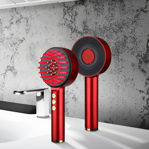 Kks Terapia de luz roja Masajeador de cuero cabelludo Cepillo de crecimiento de cabello Peine Masajeador de cabeza - Product Image 1