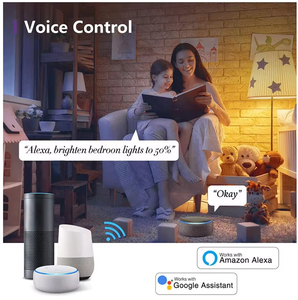 Bombilla LED Inteligente Cozylife para <span class=keywords><strong>HomeKit</strong></span>, Control por Voz Siri, AC200-240V, RGBWC, Base E27, Certificación ROHS, Regulable, Blanco Cálido - Product Image 4