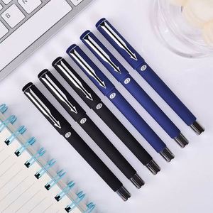 0.7mm Carbon Gel <b>Pen</b> Bold Calligraphy Black Signature <b>Pen</b> Red Thick Hard Study Office Supplies Cute for Back School Essentials - Product Image 6