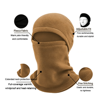 Cagoule polaire en gros, masque de ski, logo personnalisé, coupe-vent, hiver, moto, cyclisme, cache-visage, cache-cou, unisexe, extérieur