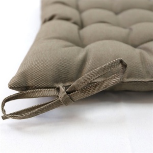 Lujo 40x40 Marrón Impermeable Lavable y Extraíble Cojín de asiento suave Cojín de silla relajante para uso en interiores y exteriores - Product Image 3