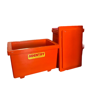 Eco Friendly Plastic Ice Storage <b>Box</b> BPA Free Material Multipurpose Cold Storage Bin International Export Wholesale - Product Image 2