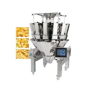 Automatic multifunctional automatic weigher multihead 14 heads smooth machine vegetable packing