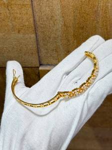 Luxury Jaipuri Gold Plated Pearl <b>Bracelet</b> Handmade handsetted Indian Fashion Jewelry Wholesale Supplier OEM ODM Exporter - Product Image 3
