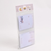 Álbum de Fotos con Cubierta de PVC Transparente, Juego de 3 Piezas, Venta al por Mayor, Páginas Interiores con Encuadernación Térmica 2x6 4x6, Abertura Lateral/Abertura Superior, PVC Suave